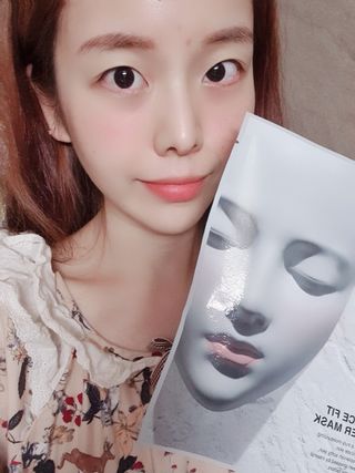 아이디플라코스메틱 페이스핏 플라스터 마스크 _ 리뉴얼 — 5점을 준 리뷰어가 2021년 5월 올린 사용 사진