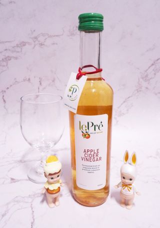 [유픽] 발효가 만든 청량한 산미, 르프레 애플사이다 비네거 1병 — 5점을 준 리뷰어가 2021년 2월 올린 사용 사진