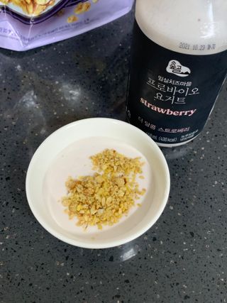 숲골 임실치즈마을 프로바이오 요거트 450ml 2개 — 5점을 준 리뷰어가 2021년 10월 올린 사용 사진