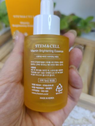 체르엠 스템앤셀 비타민 브라이트닝 에센스 30ml 1개 — 5점을 준 리뷰어가 2022년 3월 올린 사용 사진
