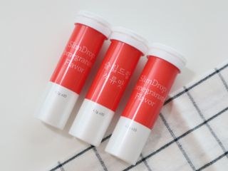 [슬림드랍 석류맛] 건기식 다이어트 보조제 겸 비타민 — 5점을 준 리뷰어가 2022년 1월 올린 사용 사진