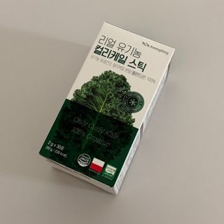 광동생활건강 프리 미션 [광동] 리얼 유기농 컬리케일 스틱 (2 g * 30포) — 4점을 준 리뷰어가 2025년 7월 올린 사용 사진