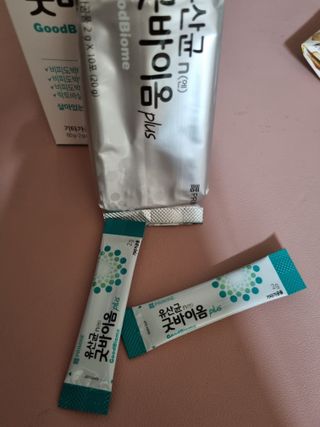 프리마인 유산균 국가지정연구소 선정, 살아있는 생유산균 200억 마리의 힘. 유산균n굿바이옴플러스 — 5점을 준 리뷰어가 2021년 9월 올린 사용 사진