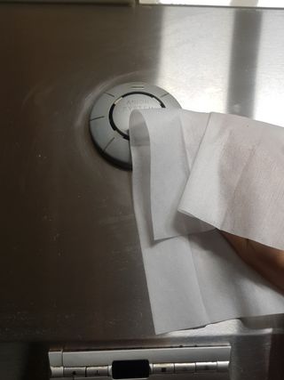 햅스 세균없는 주방 대형 2팩, HAPS sanitizer wipe — 5점을 준 리뷰어가 2021년 12월 올린 사용 사진