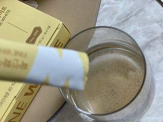 디오르 파인화이트 — 4점을 준 리뷰어가 2022년 1월 올린 사용 사진