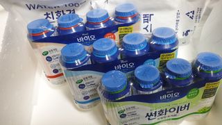 LIVE 매일바이오 썬화이버 드링킹 요거트 — 5점을 준 리뷰어가 2022년 8월 올린 사용 사진