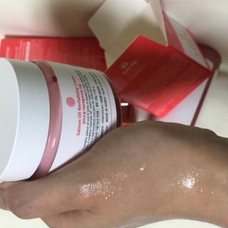 아이앤립 / EYENLIP 아이앤립 연어오일 리바이탈라이징 토너+앰플+크림 3종 세트 — 4점을 준 리뷰어가 2021년 8월 올린 사용 사진