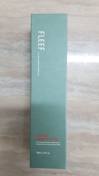 플리프 시카-알로에 카밍 올인원 200ml — 4점을 준 리뷰어가 2021년 4월 올린 사용 사진