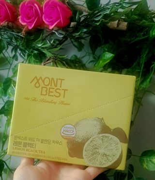 몽베스트 위드더 블랜딩 하우스 _레몬 블랙티 — 5점을 준 리뷰어가 2022년 11월 올린 사용 사진