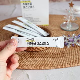 체인미 국화꽃 추출분말 에스오에스 곡류효소 과일채소 17종 혼합 분말 스틱 — 5점을 준 리뷰어가 2021년 12월 올린 사용 사진