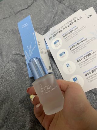 슬로우 스킨스 슬로우 여우구슬 앰플 — 4점을 준 리뷰어가 2021년 6월 올린 사용 사진