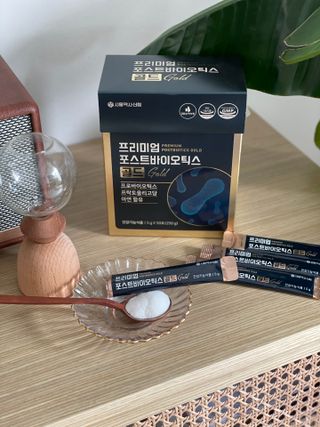 서울약사신협_프리미엄포스트바이오틱스골드_5g x 50포 — 5점을 준 리뷰어가 2021년 4월 올린 사용 사진