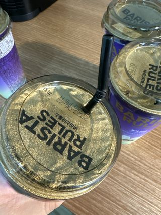 바리스타룰스 돌체 라떼 — 5점을 준 리뷰어가 2023년 4월 올린 사용 사진