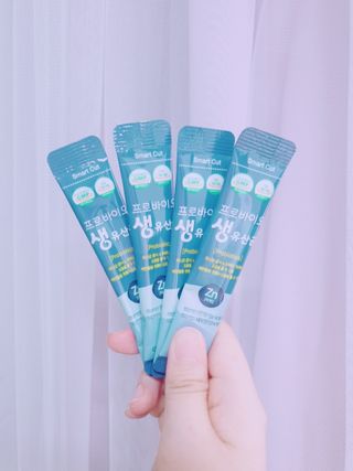 서울약사신협_프로바이오생유산균_2.5G x 100포 — 5점을 준 리뷰어가 2021년 6월 올린 사용 사진