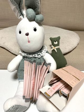 더리틀스 콜라겐부스터 — 5점을 준 리뷰어가 2023년 1월 올린 사용 사진