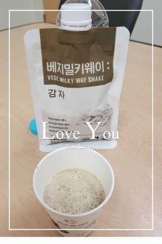 클린24시간 베지밀키웨이 감자 쉐이크 1세트 (5개) — 5점을 준 리뷰어가 2023년 1월 올린 사용 사진