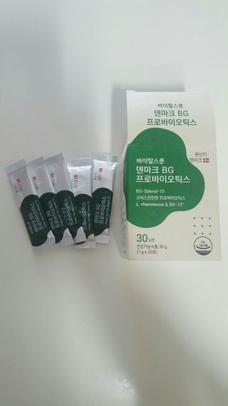바이탈스푼덴마크BG프로바이오틱스 — 5점을 준 리뷰어가 2021년 6월 올린 사용 사진
