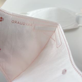 애니가드 셋업마스크 4컬러 각 10매입 [크리미베이지, 캐시미어로즈, 초콜렛브라운, 미드나잇네이비] — 5점을 준 리뷰어가 2022년 2월 올린 사용 사진