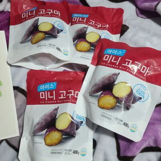 해뜨온 간편고소 아이스 미니고구마 400g x4개 — 5점을 준 리뷰어가 2021년 11월 올린 사용 사진