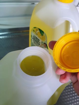 지오클린 레몬테라피 액체세제 2.5L 4개 — 5점을 준 리뷰어가 2022년 8월 올린 사용 사진