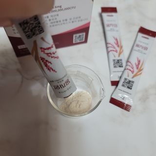 하루 1포로 콜레스테롤, 유산균, 고역가 소화효소까지 한번에 섭취! 다온바이오 홍자임 1개월분(30포) — 5점을 준 리뷰어가 2022년 12월 올린 사용 사진