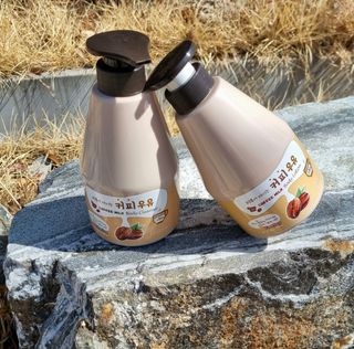 [과일나라] 피부가 마시는 커피우유 바디클렌저&바디로션 — 5점을 준 리뷰어가 2022년 3월 올린 사용 사진