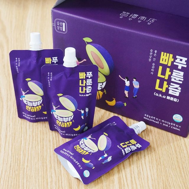 밸다랩 빠나나 푸룬즙 90ml X 24포 리뷰 사진