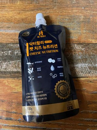 닥터할리 펫 치즈 뉴트리션 — 5점을 준 리뷰어가 2021년 10월 올린 사용 사진