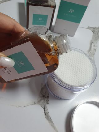 랑팡 병풀추출물150ml+어성초추출물150ml+스킨빅패드60매 — 5점을 준 리뷰어가 2021년 10월 올린 사용 사진