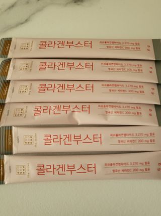 더리틀스 콜라겐부스터 — 5점을 준 리뷰어가 2022년 12월 올린 사용 사진