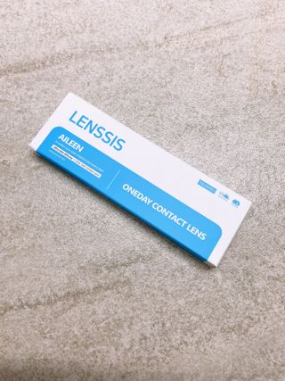 렌시스 LENSSIS [ 렌시스 ] 최적의 함수율로 오랫동안 촉촉한 원데이 렌즈 ｜ 5컬러 중 택1｜ — 5점을 준 리뷰어가 2021년 5월 올린 사용 사진