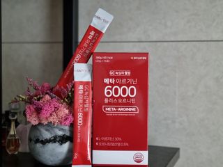 메타아르기닌 GC녹십자웰빙 메타 아르기닌 6000 플러스 오르니틴 — 5점을 준 리뷰어가 2022년 11월 올린 사용 사진