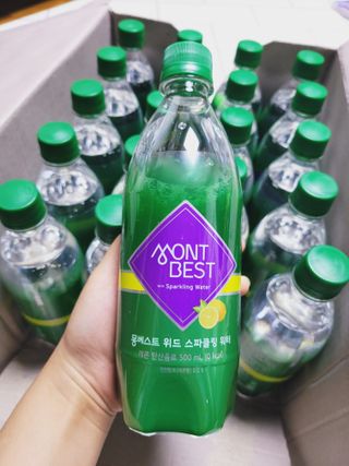 몽베스트 Montbest with Sparkling water Lemon OR Lime 20병(랜덤) — 5점을 준 리뷰어가 2021년 10월 올린 사용 사진