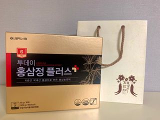 서울약사신협_투데이홍삼정플러스스틱_10g x 30포 — 5점을 준 리뷰어가 2021년 6월 올린 사용 사진