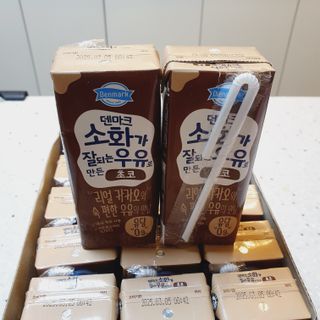 [구매평]덴마크 소화가 잘되는 우유로 만든 초코, 190ml, 24개 — 5점을 준 리뷰어가 2025년 2월 올린 사용 사진