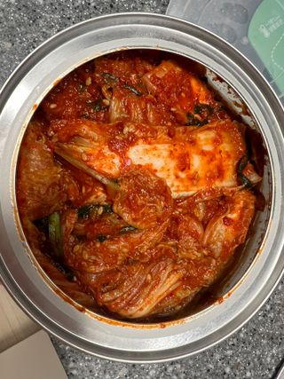 셰프애찬 알배기 겉절이 김치 1kg — 5점을 준 리뷰어가 2022년 11월 올린 사용 사진