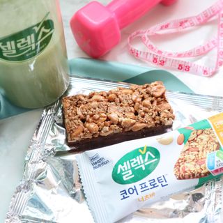 셀렉스스포츠 셀렉스 코어 프로틴 너츠바 50g 6개입 + Slim 25 스타터키트 — 5점을 준 리뷰어가 2021년 7월 올린 사용 사진