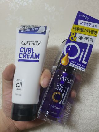 [갸스비] 곱슬 머리부터 파마까지 남자의 컬을 위한 갸스비 컬크림 — 5점을 준 리뷰어가 2021년 5월 올린 사용 사진