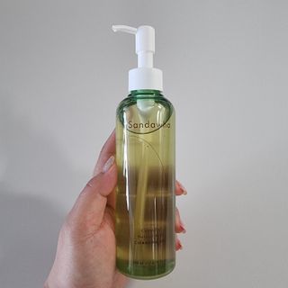 스킨큐어 산다화 순한 클렌징 동백 오일 200ml — 5점을 준 리뷰어가 2023년 5월 올린 사용 사진