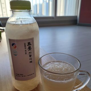 트롯전통식혜 트롯레드비트식혜 1리터 +500리터 — 4점을 준 리뷰어가 2021년 5월 올린 사용 사진