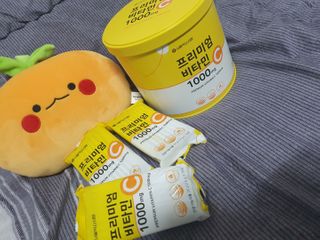서울약사신협 프리미엄비타민C1000_2.5G x 100포 — 5점을 준 리뷰어가 2020년 12월 올린 사용 사진