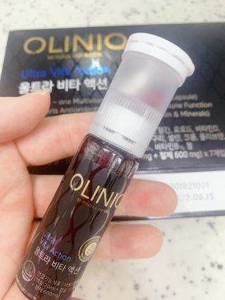 올리닉 울트라비타액션 — 4점을 준 리뷰어가 2021년 10월 올린 사용 사진