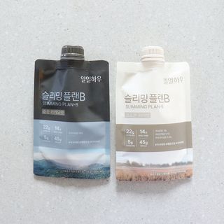 일일하우 슬리밍 플랜B 고소한 귀리맛, 진한 카카오맛 (체중조절식) — 5점을 준 리뷰어가 2023년 7월 올린 사용 사진