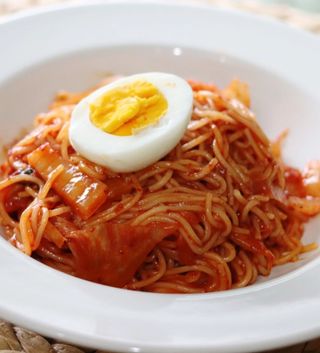 [한면원] 비빔국수 2인분 — 5점을 준 리뷰어가 2022년 7월 올린 사용 사진