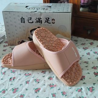 밸롭 칼로링 다이어트 지압슬리퍼 — 5점을 준 리뷰어가 2021년 4월 올린 사용 사진