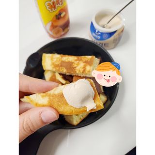 매일바이오 그릭요거트 오리지널 플레인 4개, 로스터리 커피믹스 4개 — 2점을 준 리뷰어가 2021년 12월 올린 사용 사진