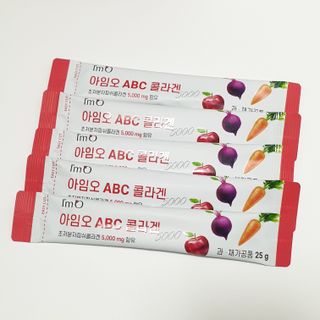 아임오 ABC 콜라겐 젤리 14포 — 5점을 준 리뷰어가 2021년 7월 올린 사용 사진