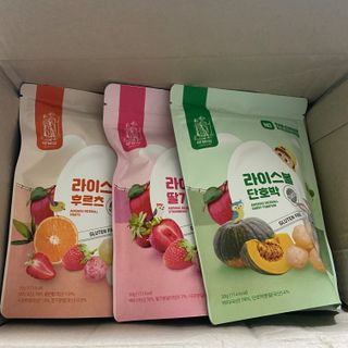 아비삭라이스볼 3종 /딸기,후르츠,단호박 — 5점을 준 리뷰어가 2021년 5월 올린 사용 사진