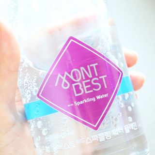 몽베스트 Montbest with Sparkling water 플레인/라임/레몬 20병(랜덤) — 5점을 준 리뷰어가 2024년 5월 올린 사용 사진