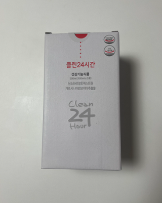 클린24시간 1BOX(5포) + 전용보틀(500ml) — 4.5점을 준 리뷰어가 2023년 3월 올린 사용 사진